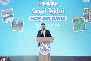 HAMİDİYE SOSYAL TESİSİ YENİ YÜZÜYLE HİZMETE AÇILDI
